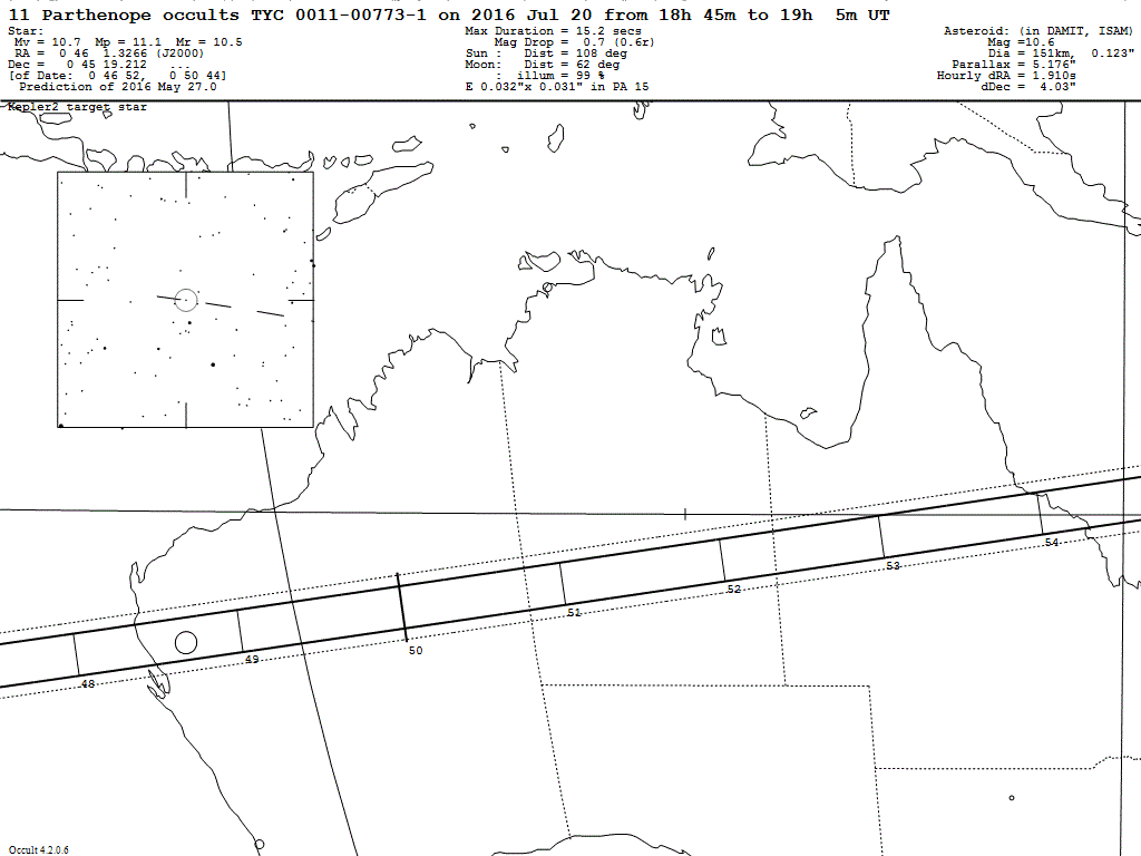 Parthenope Update Map
