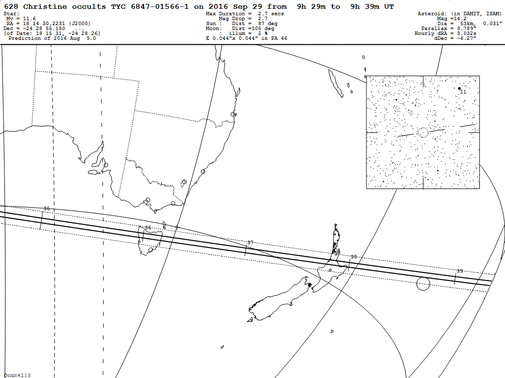 Christine Update Map