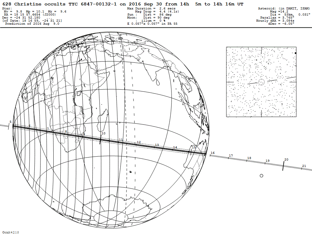 Christine Update Map
