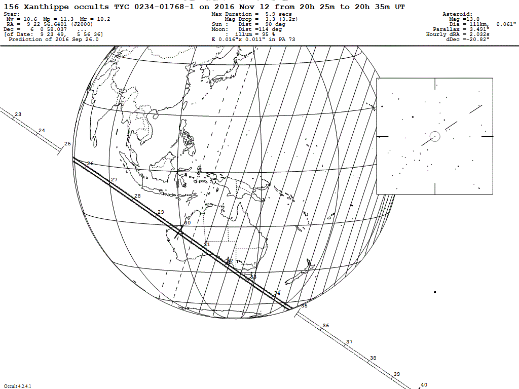 Xanthippe Update Map