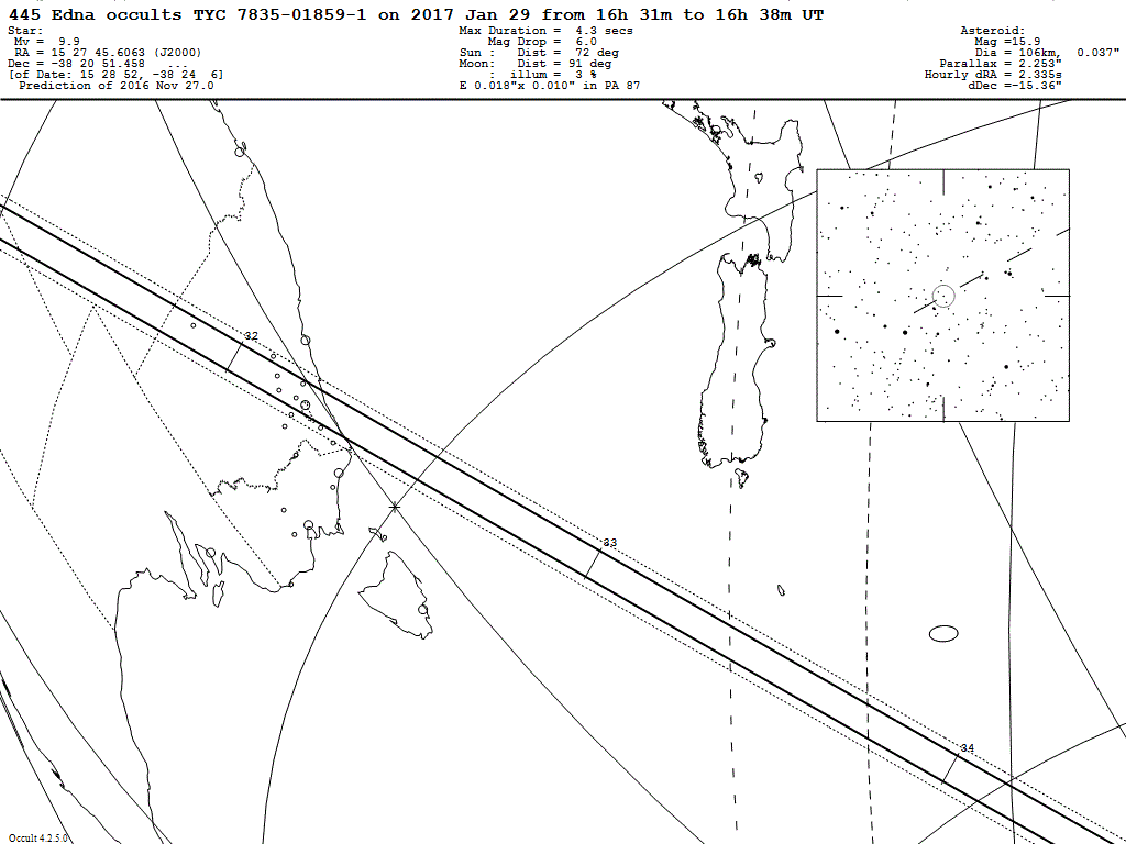 Edna Update Map