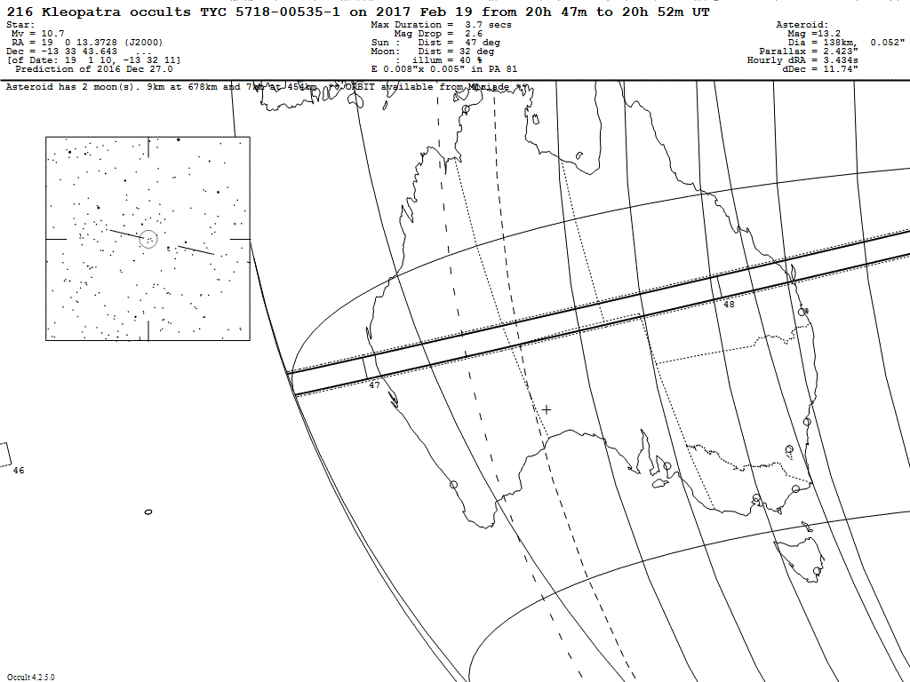 Kleopatra Update Map