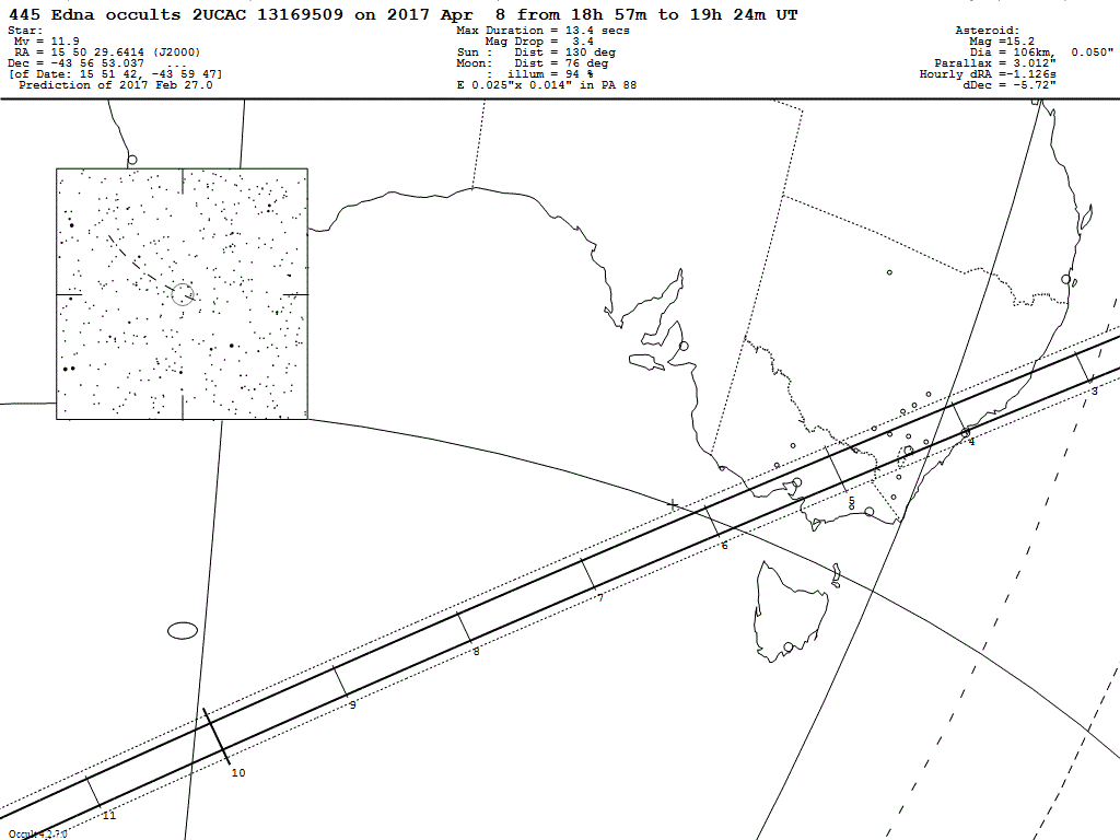 Edna Update Map