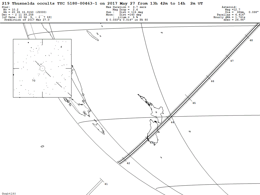 Thusnelda Update Map