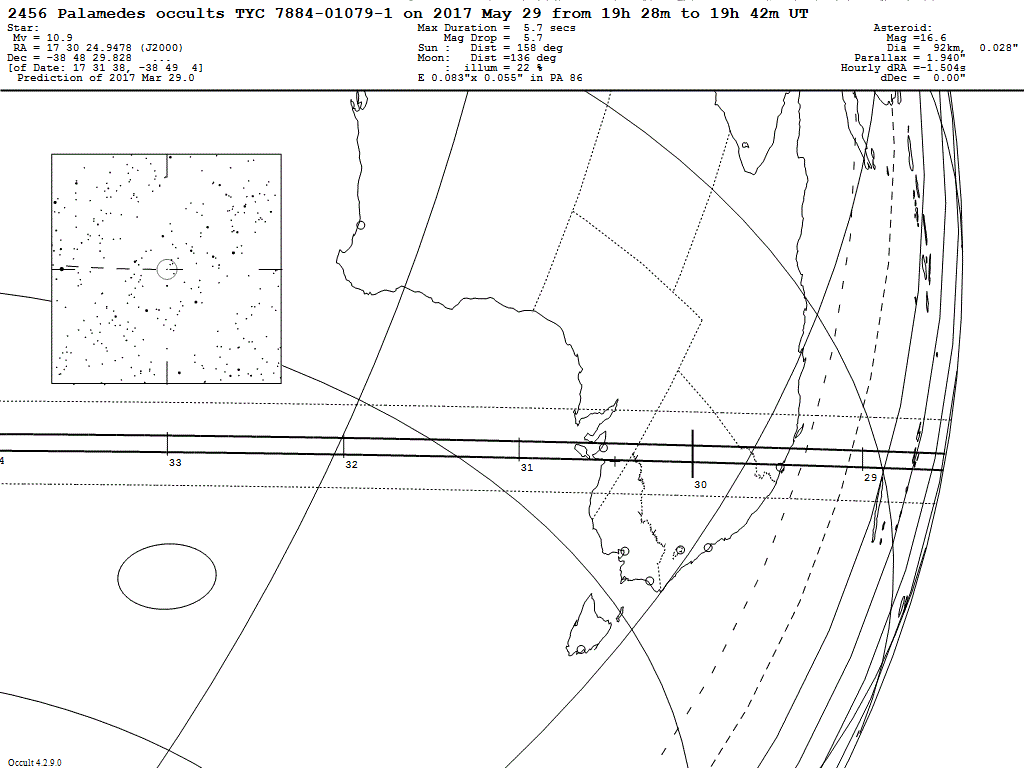 Palamedes Update Map