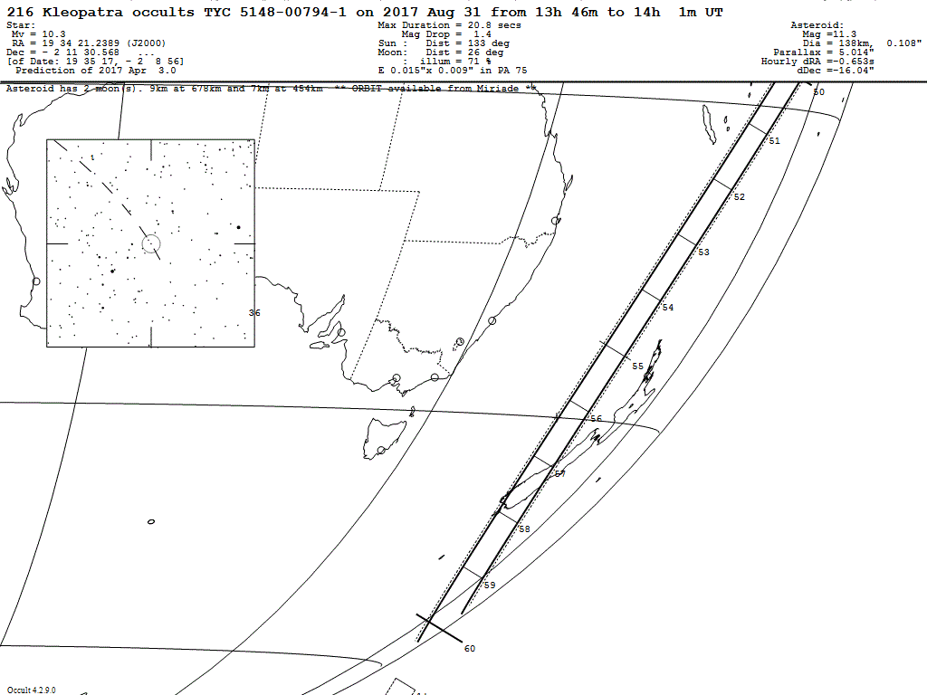 Kleopatra Update Map