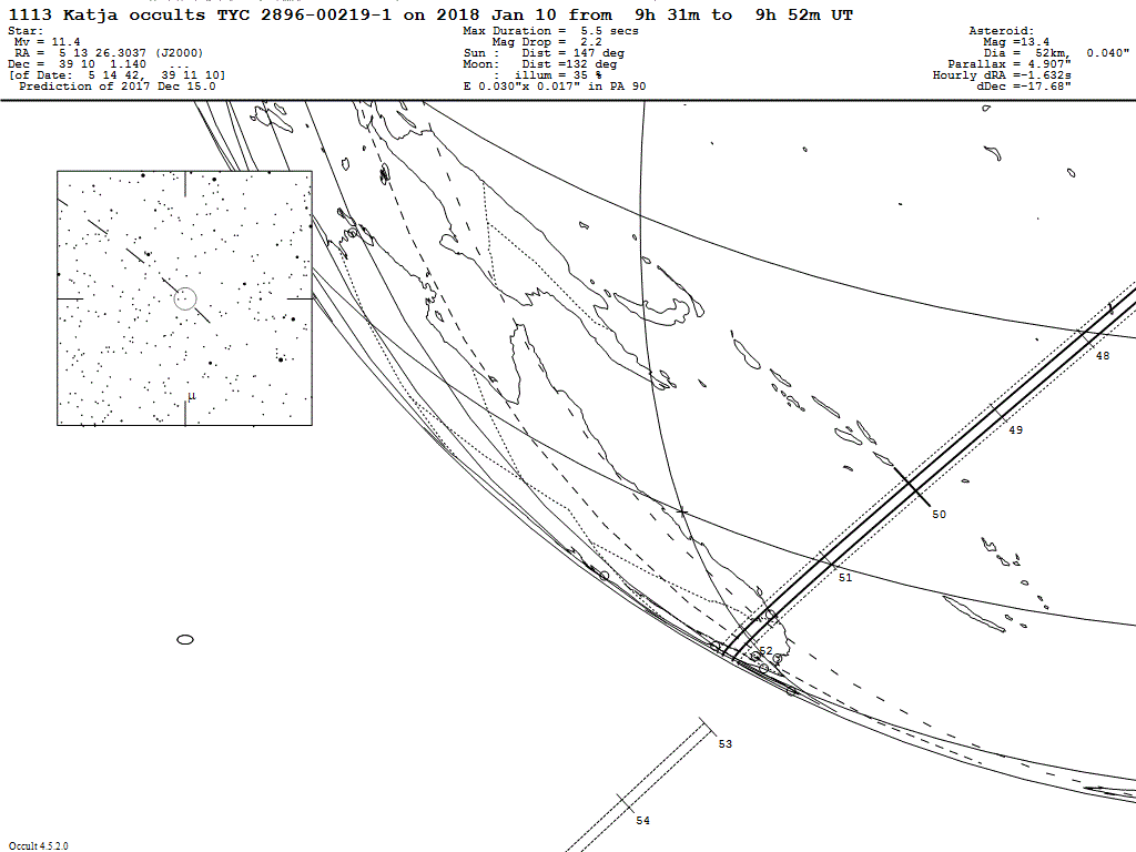 Katja Update Map