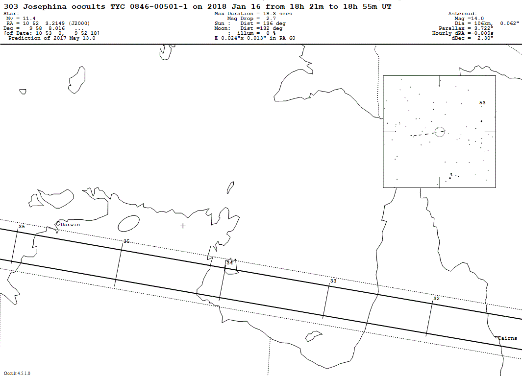 Josephina Update Map