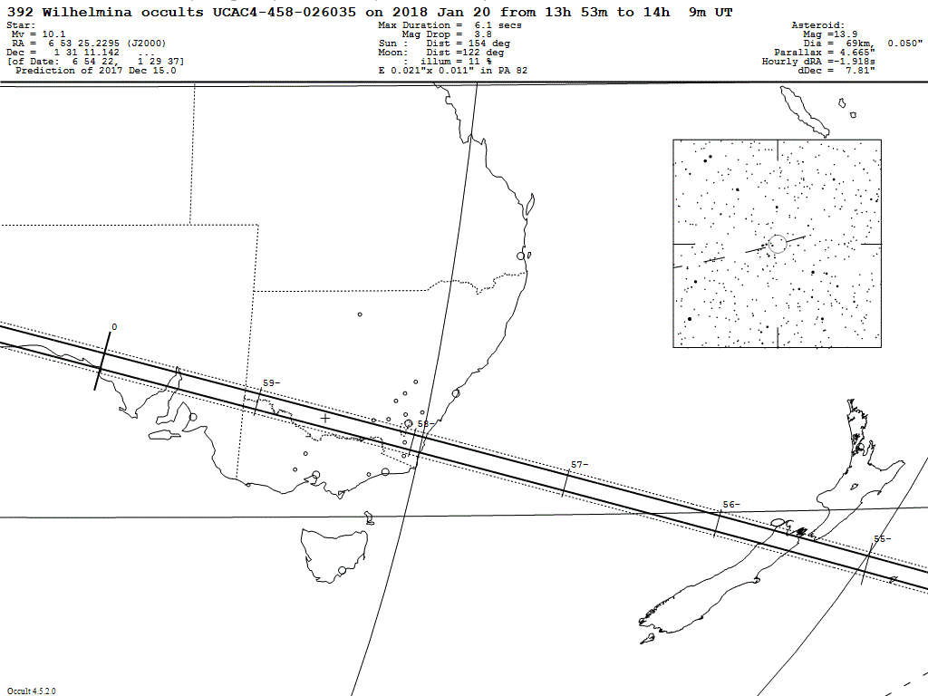 Wilhelmina Update Map