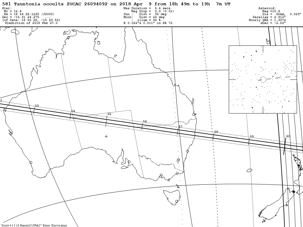 Tauntonia Update Map