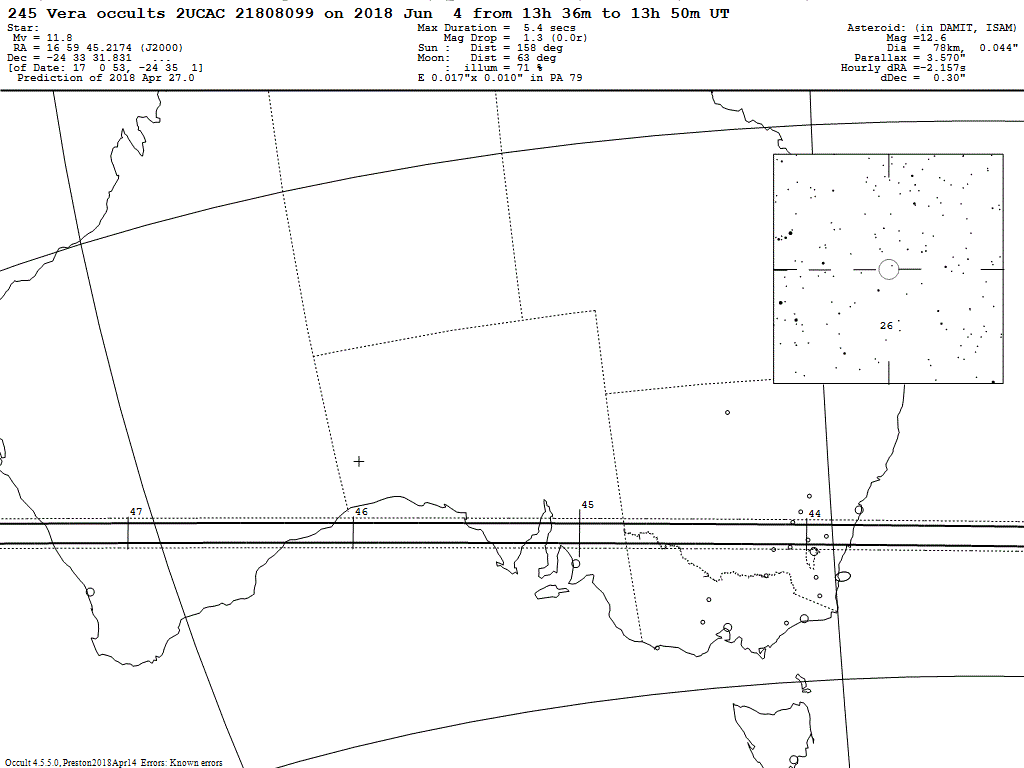 Vera Update Map