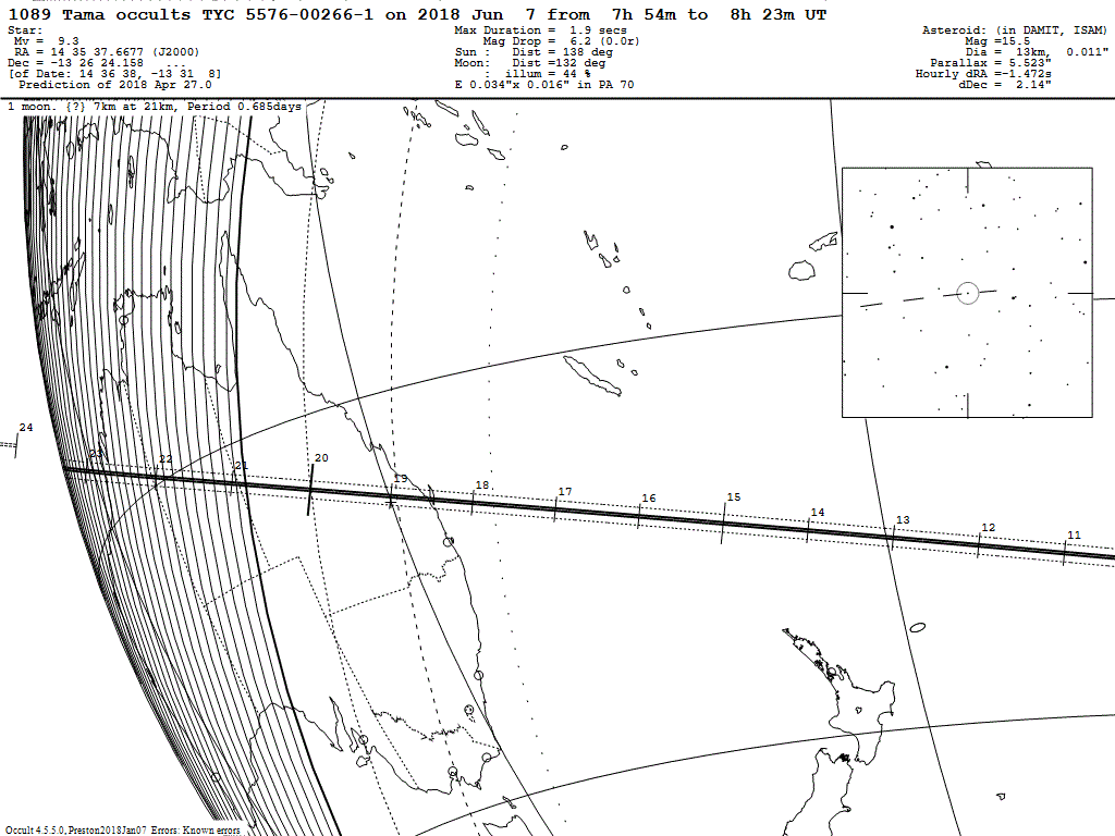 Tama Update Map