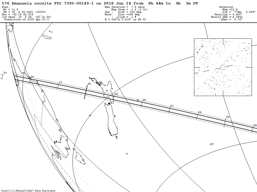 Emanuela Update Map