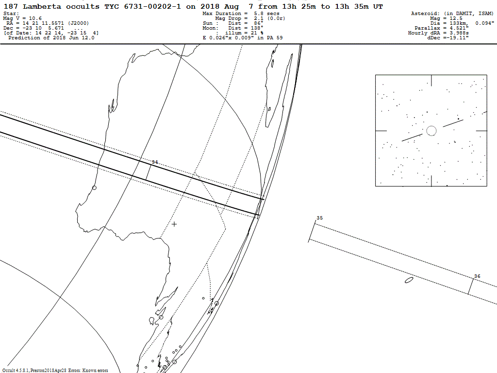 Lamberta Update Map