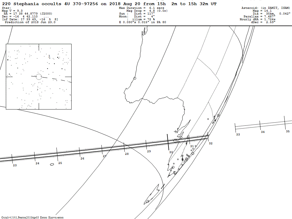 Stephania Update Map