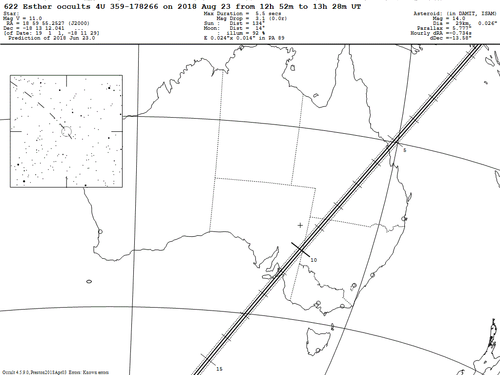 Esther Update Map