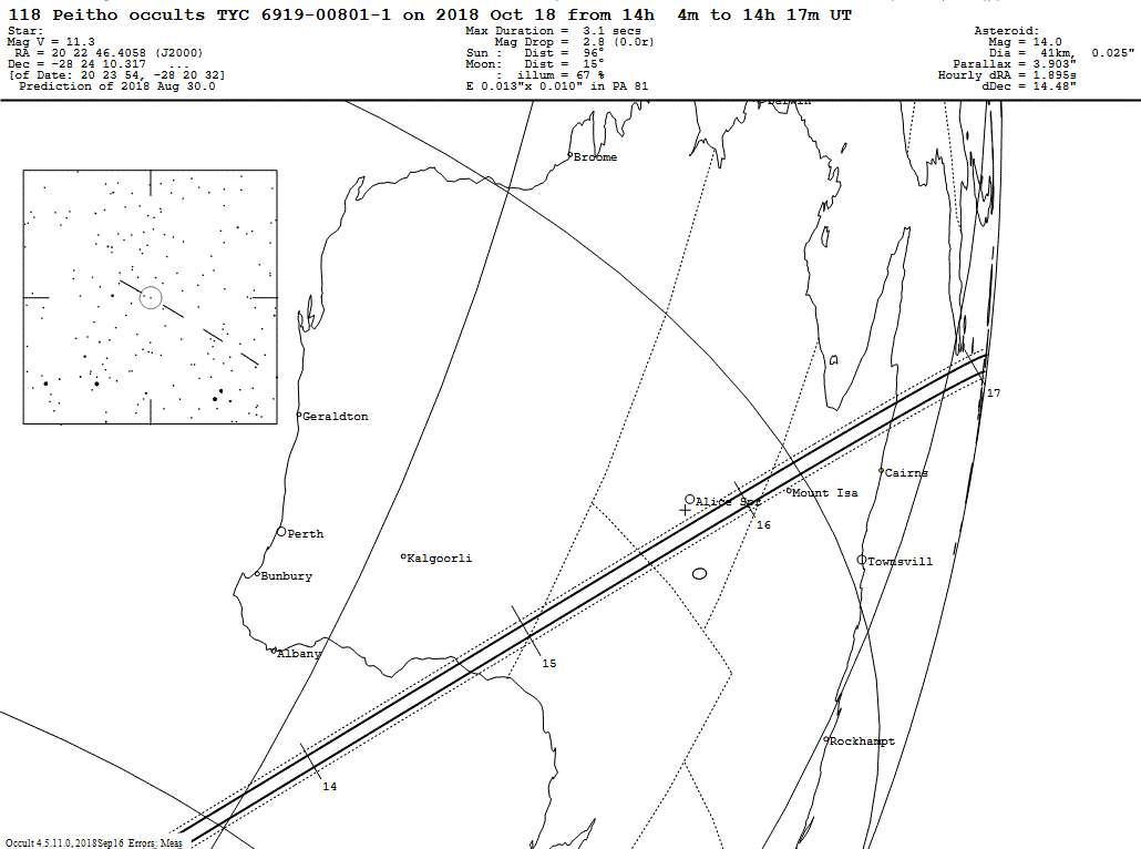 Peitho Update Map