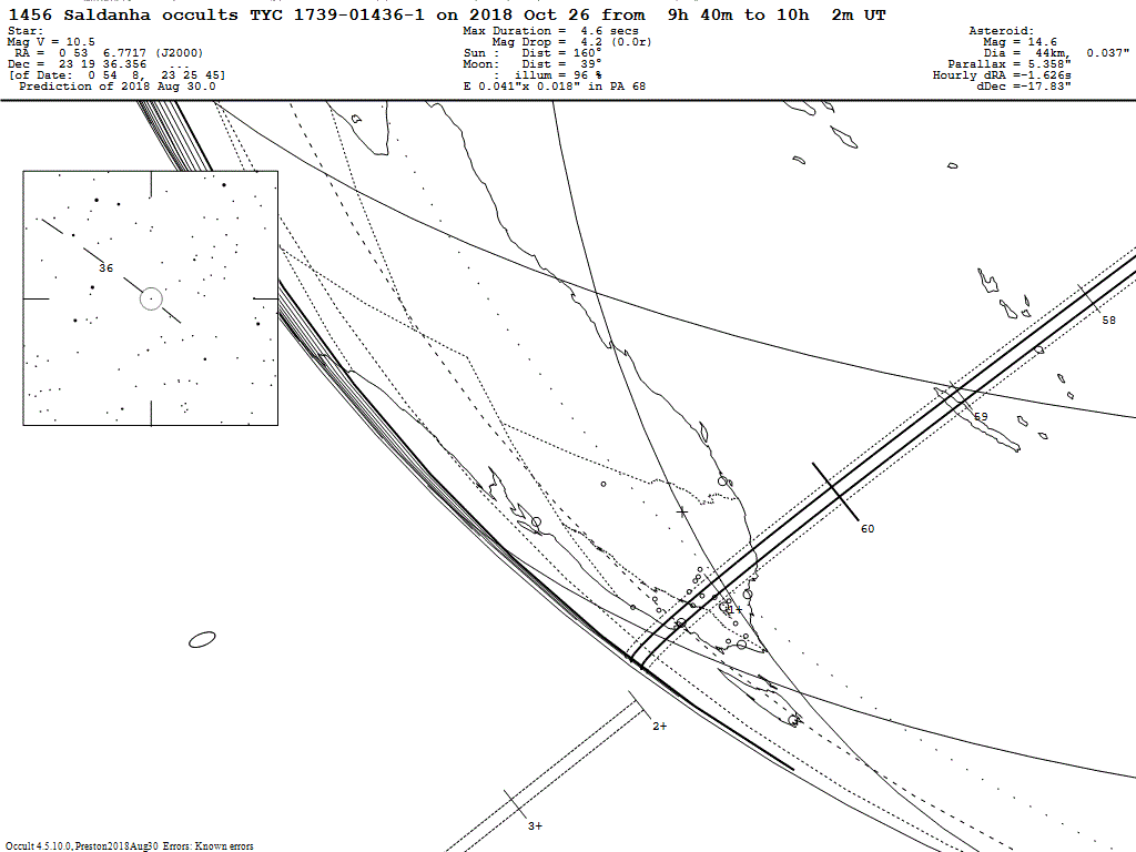 Saldanha Update Map