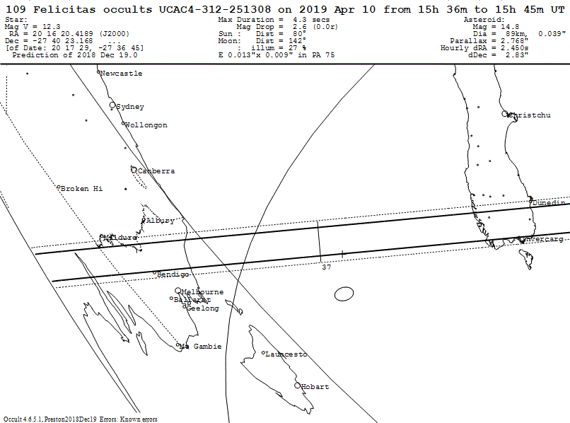 Felicitas Update Map