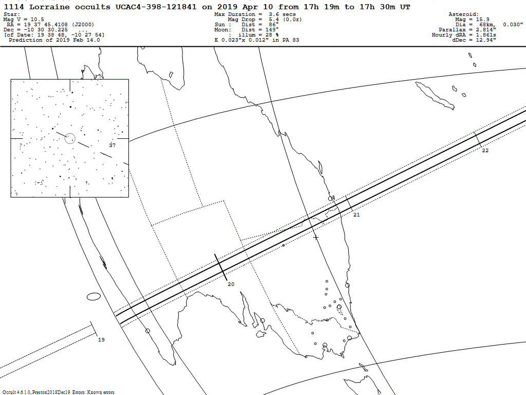 Lorraine Update Map