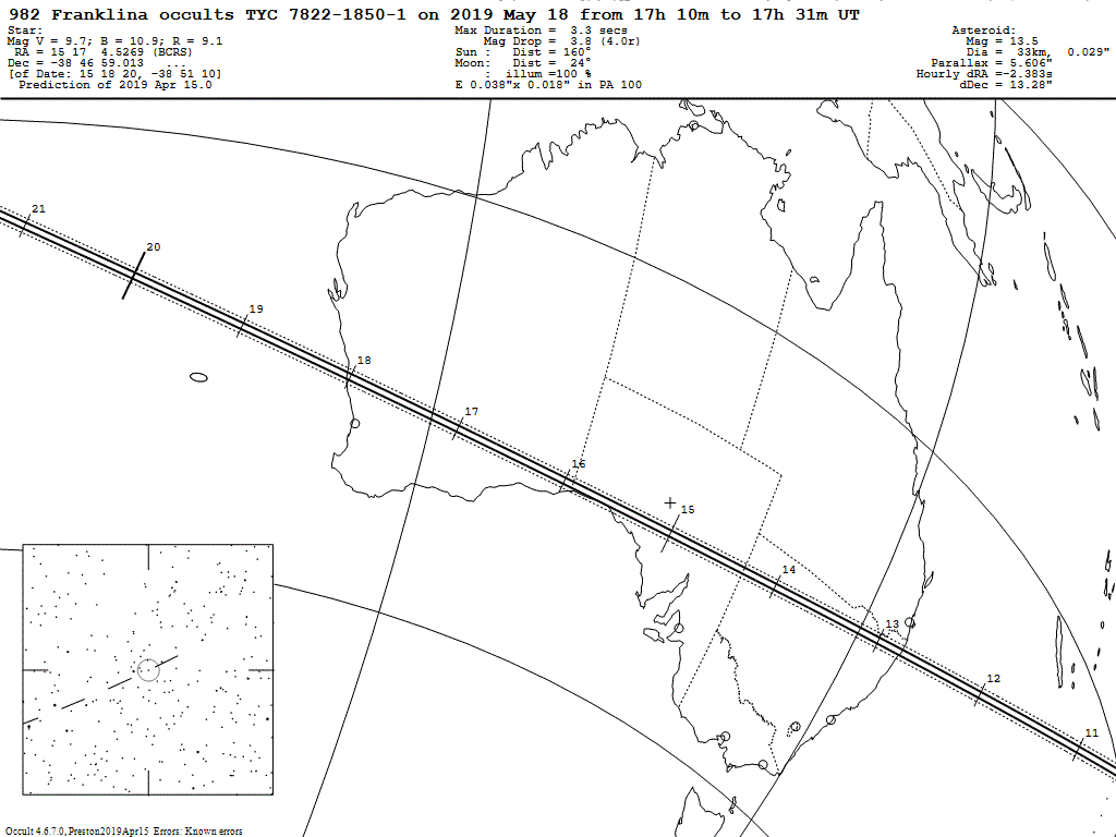 Franklina Update Map