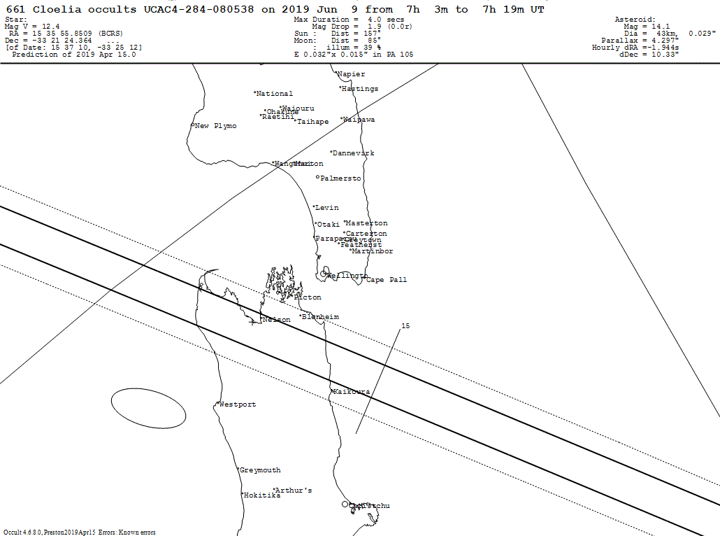 Cloelia Update Map