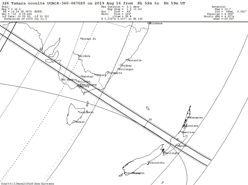 Tamara Update Map