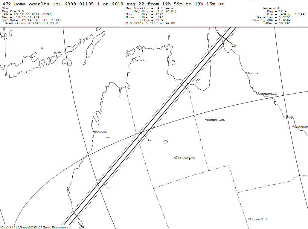 Roma Update Map