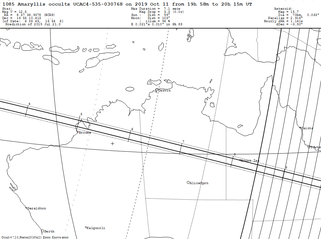 Amaryllis Update Map