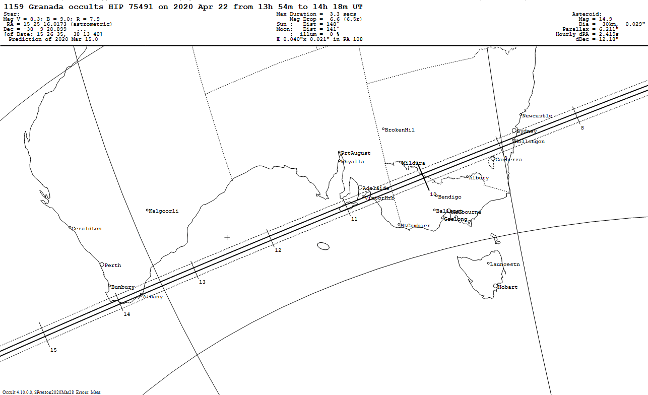 Granada Update Map