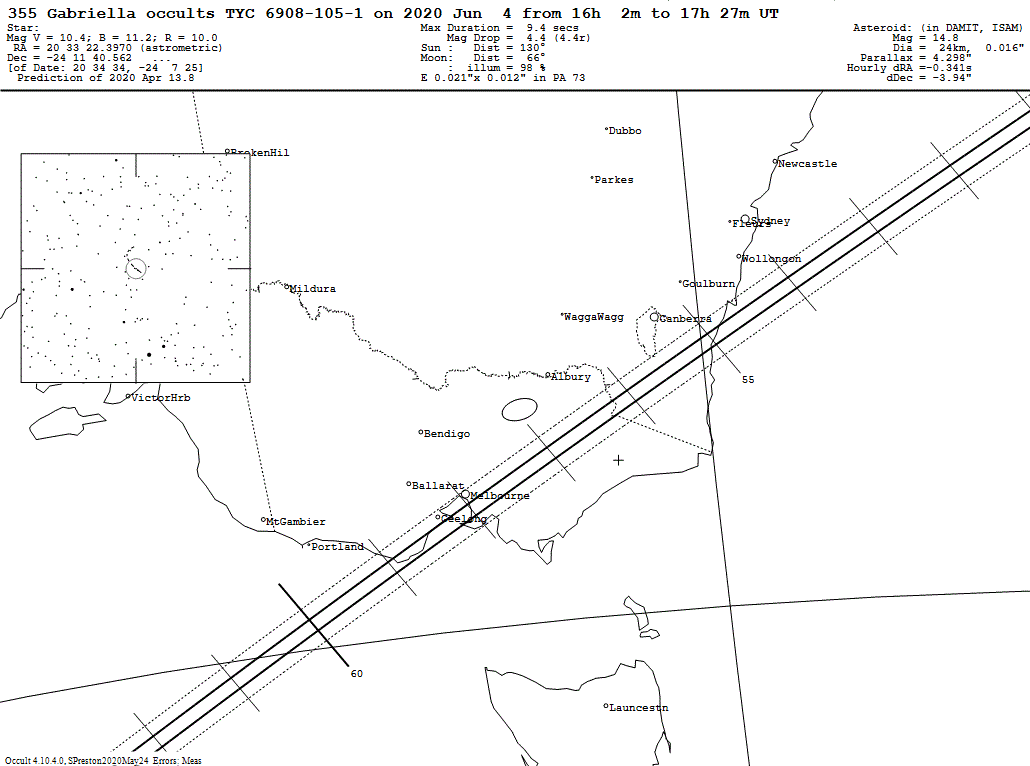 Gabriella Update Map