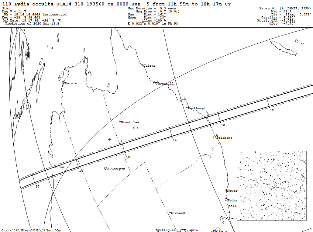 Lydia Update Map