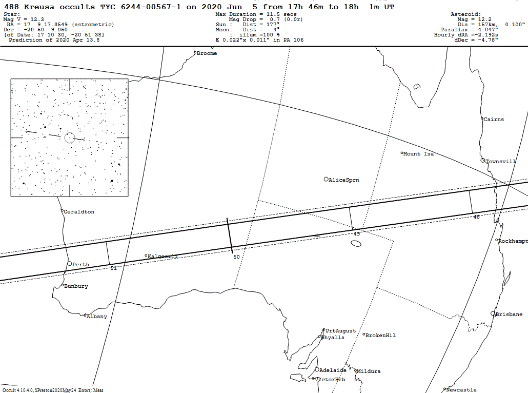 Kreusa Update Map