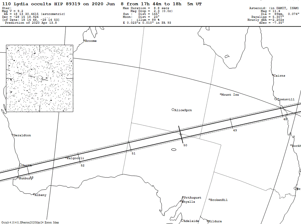 Lydia Update Map