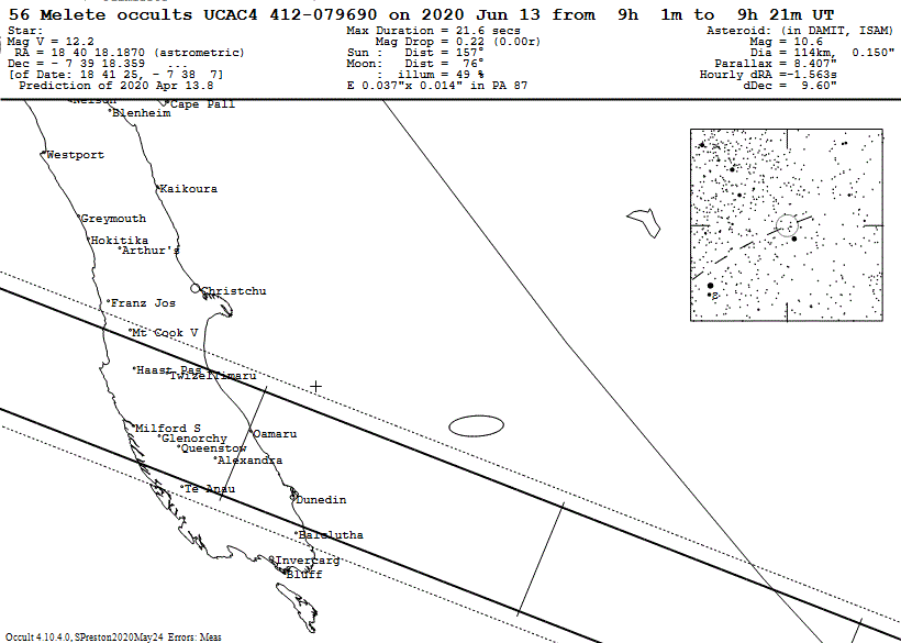 Melete Update Map