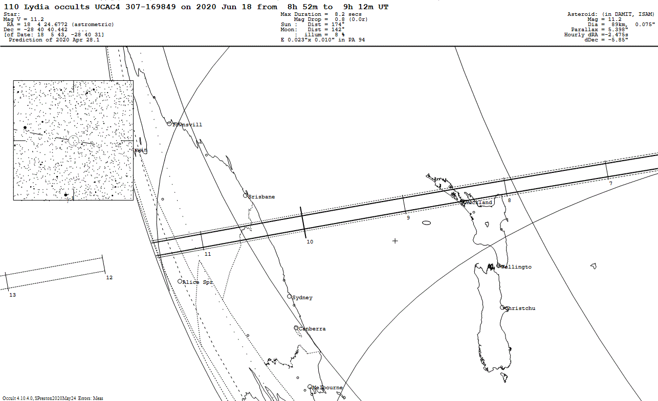 Lydia Update Map