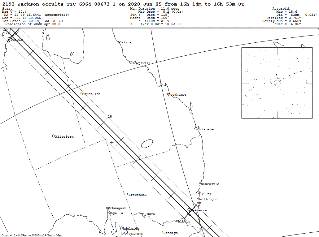 Jackson Update Map