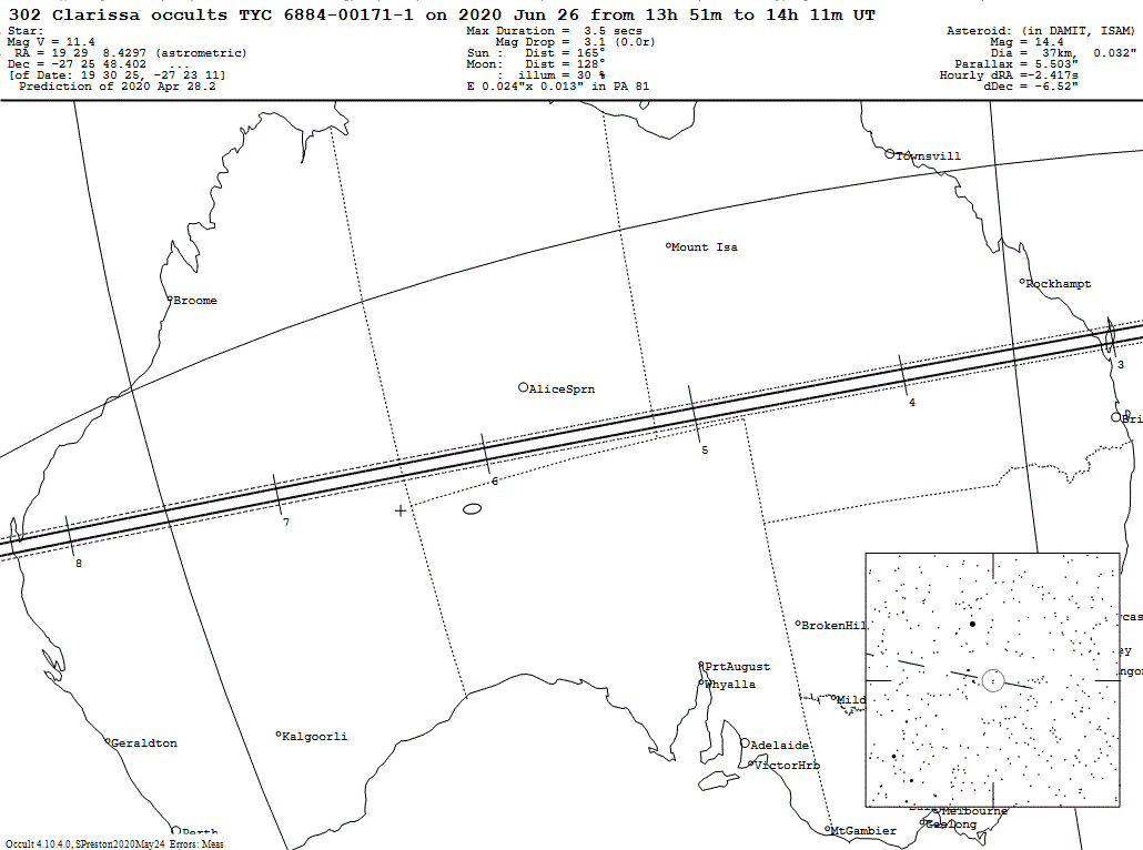 Clarissa Update Map