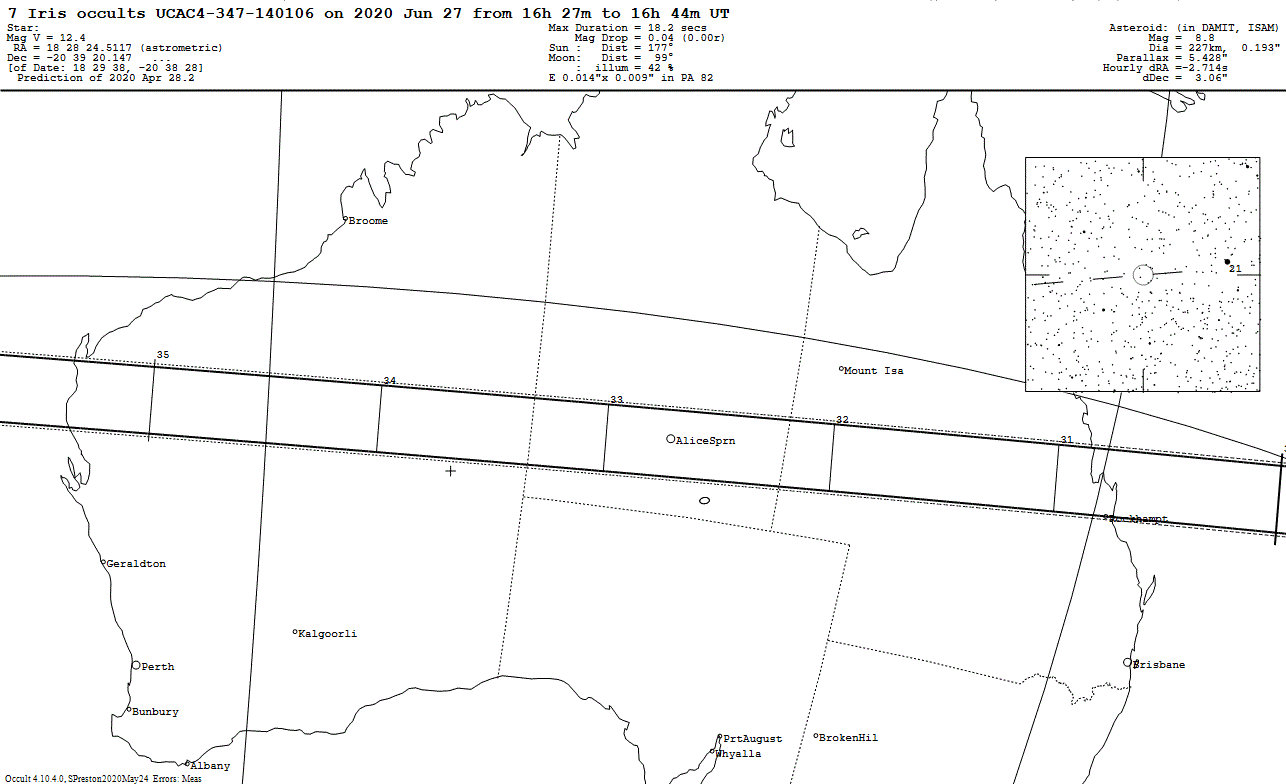 Iris Update Map