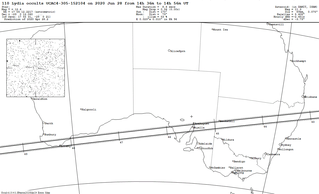 Lydia Update Map