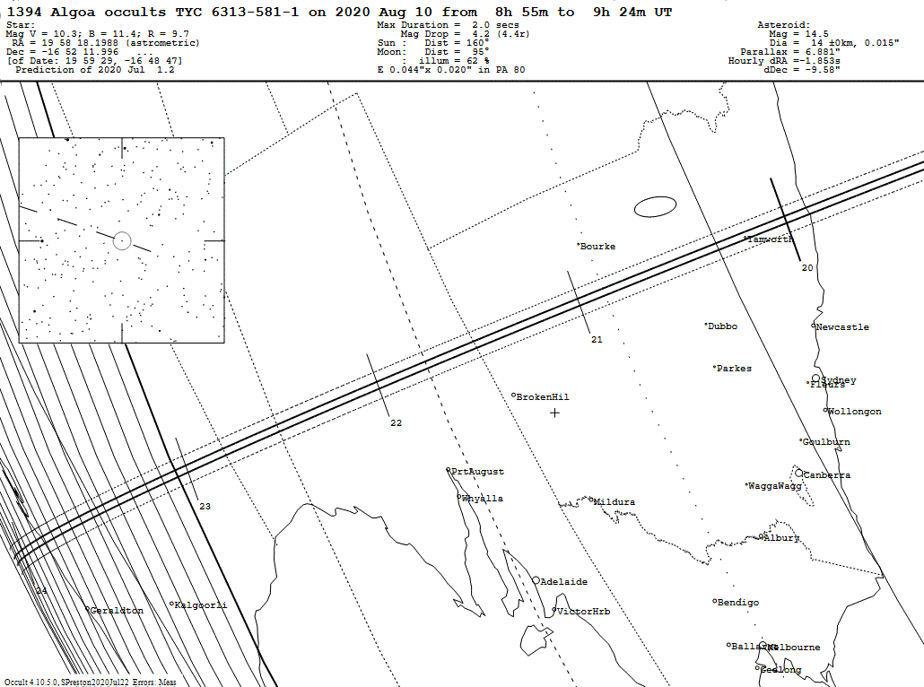 Algoa Update Map