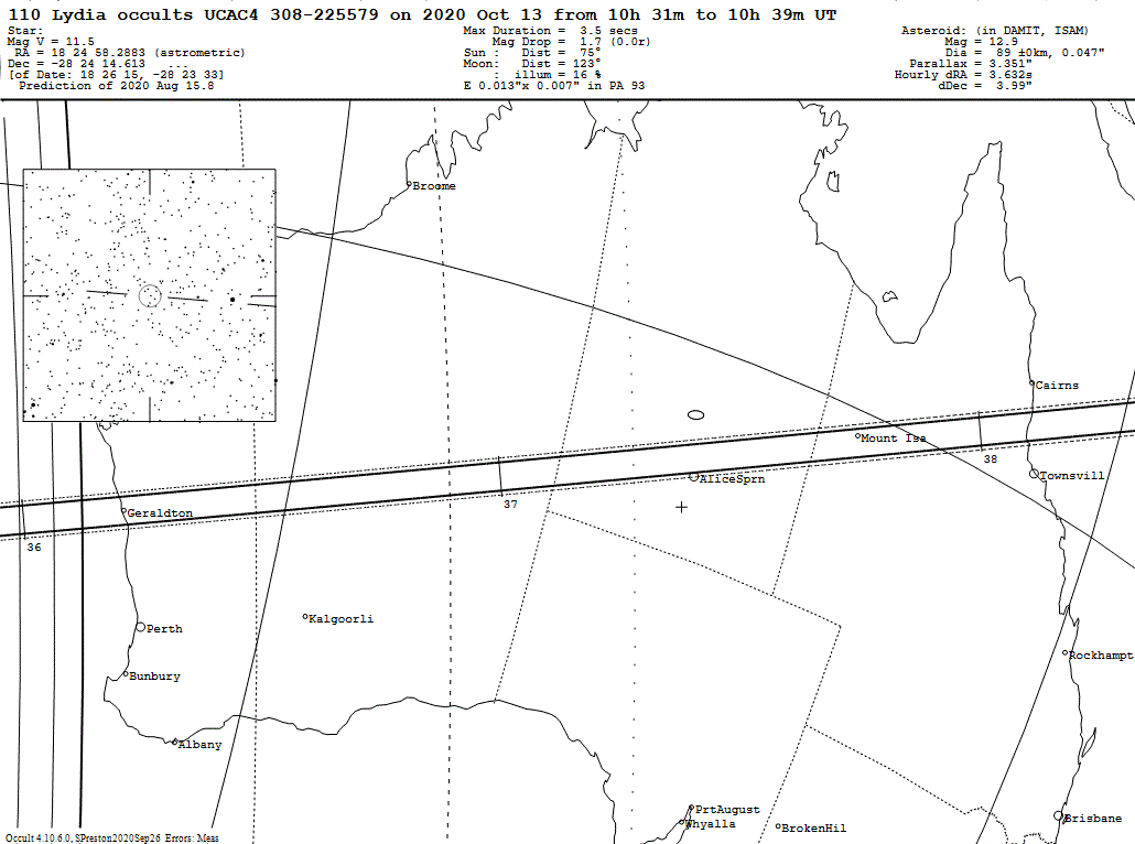 Lydia Update Map