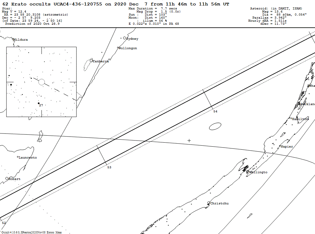 Erato Update Map