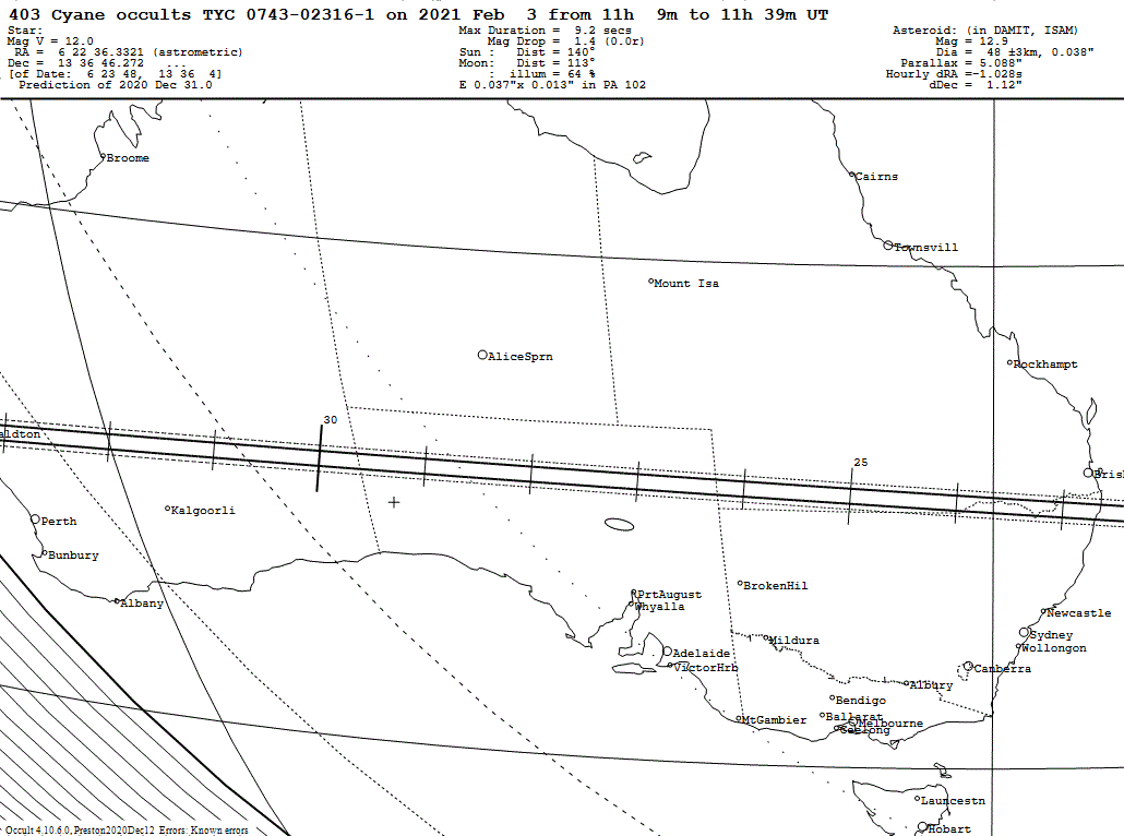 Cyane Update Map