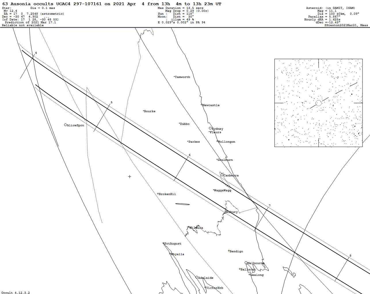 Ausonia Update Map