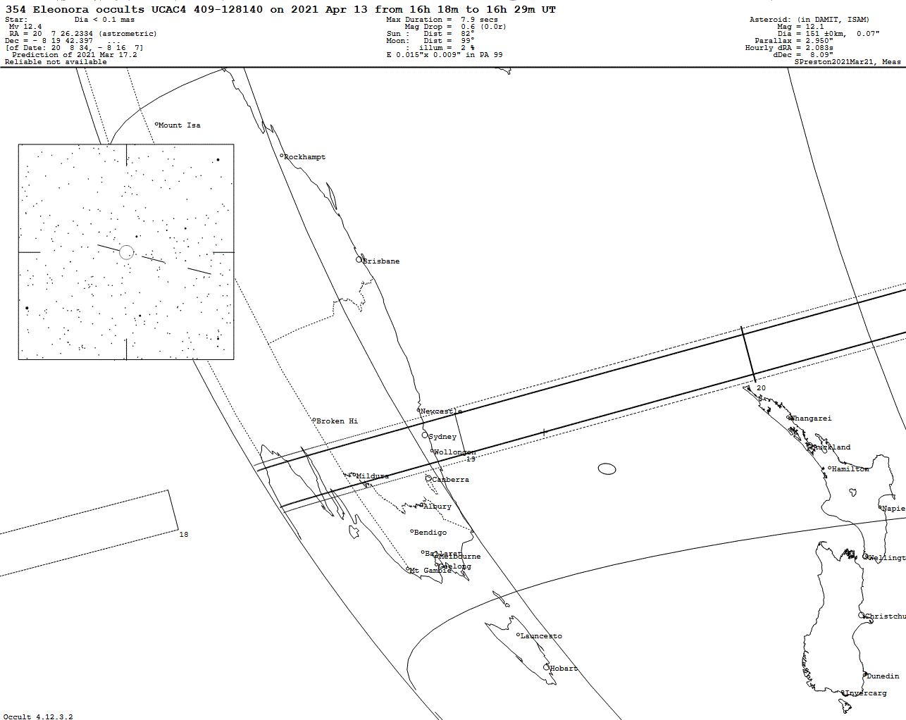 Eleonora Update Map