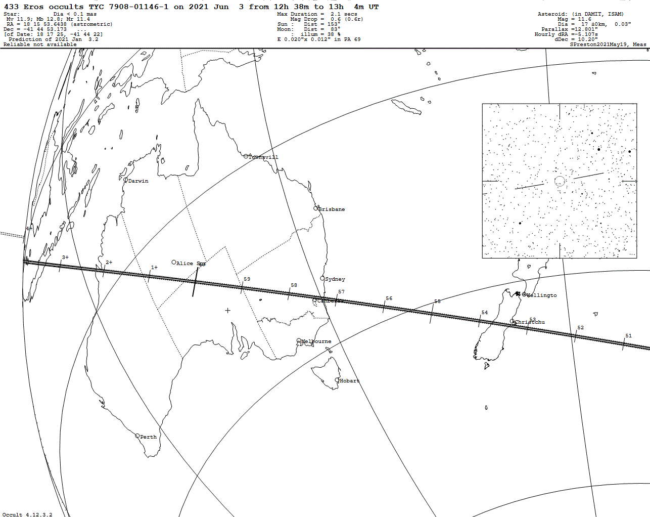 Eros Update Map