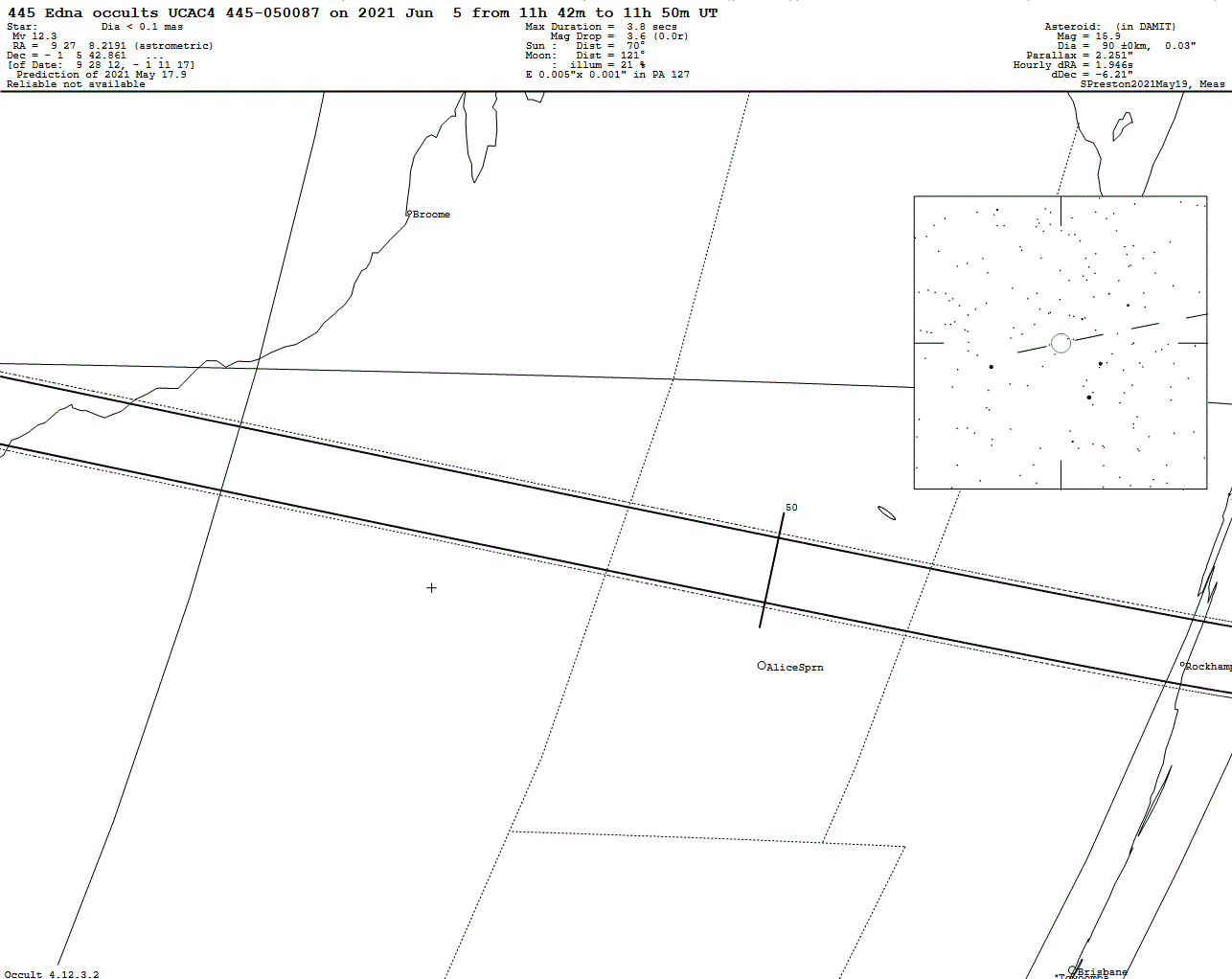 Edna Update Map