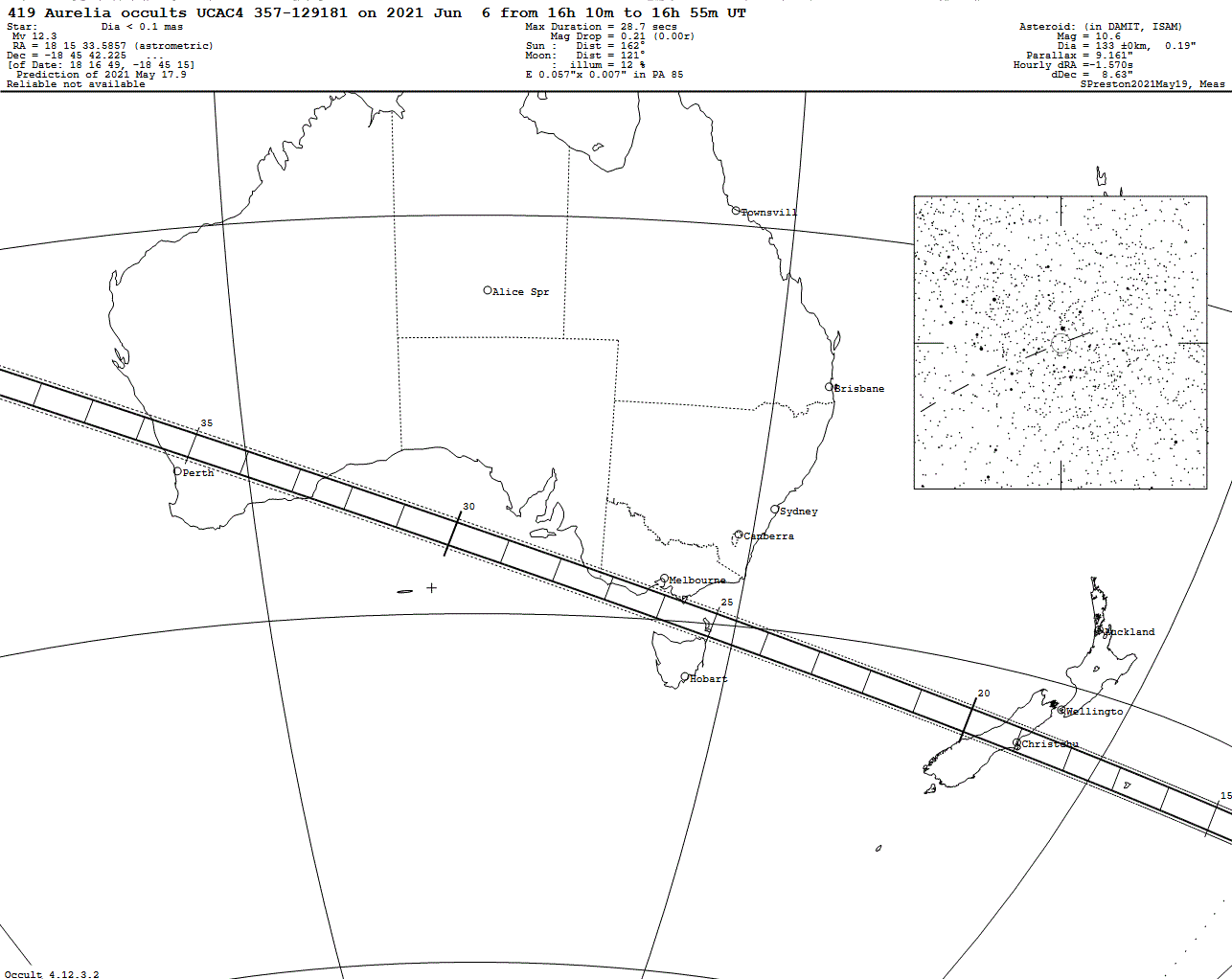 Aurelia Update Map