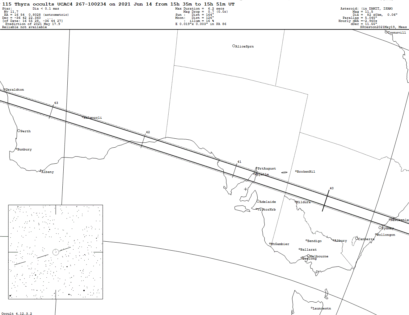 Thyra Update Map